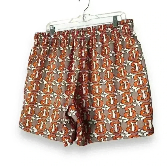 Mondaysuck Men’s Shorts Streetwear L Print Casual Embroidered Hip-Pop Drill - Picture 5 of 7